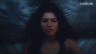 Zendaya Height yatakta mastürbasyon yapıyor, dizi - Euphoria