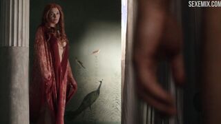 Spartacus'teki seksi Lucy Lawless Çıplak Sahnesi