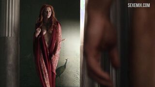 Spartacus'teki seksi Lucy Lawless Çıplak Sahnesi