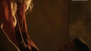 Lucy Lawless Gladiator Sex, escena en Spartacus