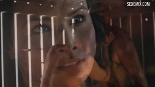 Katrina Law tecavüz girişimi sahnesi - Spartacus