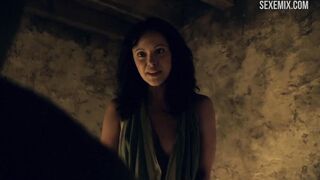 Scena di sesso della BBC con Marisa Ramirez - Spartacus