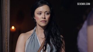 Köle Jessica Grace bir gladyatörle seks yapıyor, Spartacus sahnesi