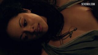 Marisa Ramirez'in seks sahnesi - Spartacus