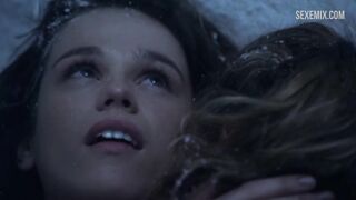 "Sibyl" sex scene in the snow, scene - Spartacus