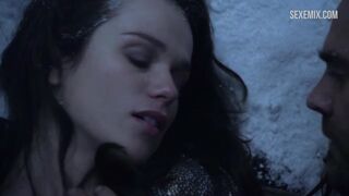 "Sibyl" sex scene in the snow, scene - Spartacus