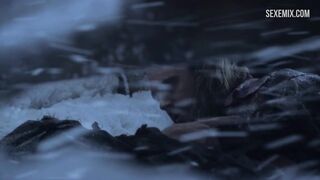 "Sibyl" escena de sexo en la nieve, escena - Spartacus