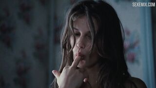 Marine Vacth licks finger during sex scene - Young & Beautiful