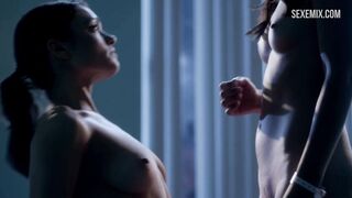 Janelle Marra Lesbian scene in Femme Fatales