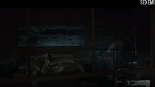 Naked Dakota Johnson near the window, scene - Fifty Shades Darker