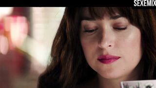 Giocattolo sessuale sexy di Dakota Johnson e scena hard di Cinquanta sfumature di rosso