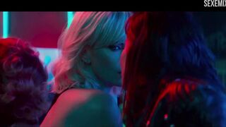 Atomic Blonde'ta Sofia Boutella ve Charlize Theron öpüşme sahnesi