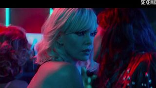 Atomic Blonde'ta Sofia Boutella ve Charlize Theron öpüşme sahnesi