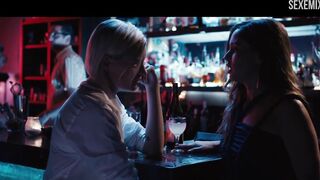 Erika Linder seduces in bar, scene in Below Her Mouth