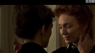 Colette'deki seksi Eleanor Tomlinson öpüşme sahnesi