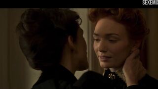 Colette'deki seksi Eleanor Tomlinson öpüşme sahnesi