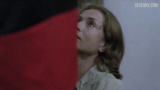 Isabelle Huppert Yerde sikişiyor, Piyano Öğretmeni'ndeki sahne