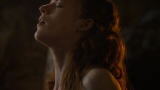 Rose Leslie bir mağarada seks yapıyor, Game of Thrones sahnesi