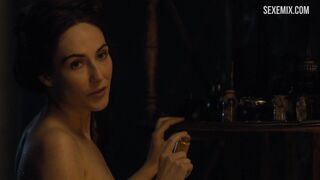 Carice van Houten banyo yaparken, Game of Thrones sahnesi