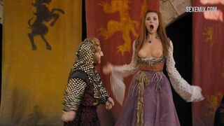 Eline Powell Sexy breasts, scene in Game of Thrones