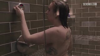 Lena Dunham duscht, Szene in Girls