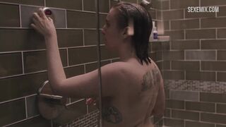 Lena Dunham duscht, Szene in Girls