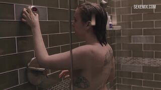 Lena Dunham duscht, Szene in Girls