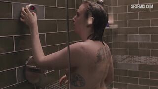 Lena Dunham duscht, Szene in Girls