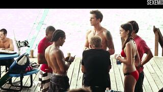 La sexy Lauren Leech en bikini rojo, Escena en Never Back Down