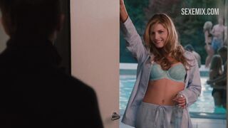 Katheryn Winnick sky blue bra, Butt Scene in Love And Other Drugs