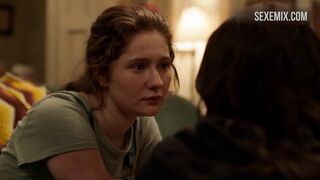 Scena del bacio di Emma Kenney in Shameless