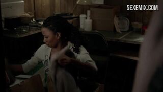 Elizabeth Lande sexy scene in Shameless