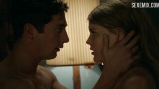 Sexe avec Emma Greenwell, scène dans Shameless