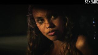 Hot Alisha Boe, sexy scene in 68 Kill