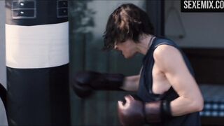 Katherine Mannig boxe sur une poire - The L Word : Generation Q