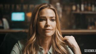 Sex with Denise Richards on the bed, scene in A Violent Man (2017)