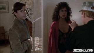 Ally Sheedy sexy, missionary style scene in Blue City (1986)