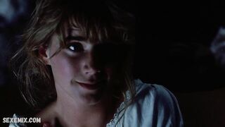 Imogen Stubbs, A Summer Story (1988) filmindeki sahnede çıplak göğüslerini gösterdi