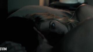 Samara Weaving shows of her bare butt, scene in Last Moment of Clarity (2020)