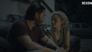 Julia Garner Ozark'taki seksi, misyoner tarzı sahne s03e06e08 (2020)