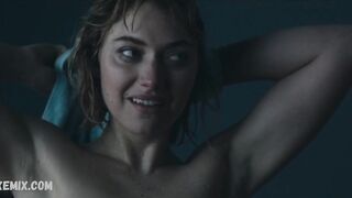 Imogen Poots zeigt ihre Brüste, Szene in „I Know This Much Is True“ (2020)