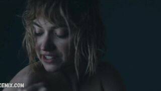 Imogen Poots zeigt ihre Brüste, Szene in „I Know This Much Is True“ (2020)