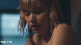 Imogen Poots zeigt ihre Brüste, Szene in „I Know This Much Is True“ (2020)