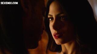 Emeraude Toubia in lingerie rossa, scena in - Shadowhunters s01e03 (2016)