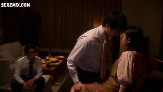 Juri Kawasaki, Wakana Matsumoto sexy, scène dans Fishbowl Wives s03-5 (2022)