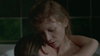 Nude video with Aurore Clement nude , scene from Hail Mary (1985)