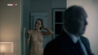 Jeanette Hain nuda, scena erotica da Tatort e857 (2012)