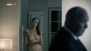 Jeanette Hain nuda, scena erotica da Tatort e857 (2012)