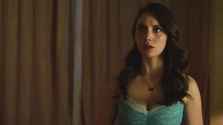 Nude video with Alison Brie sexy , scene from No Stranger Than Love (2015)