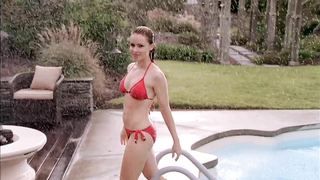 Amanda Schull sexy, cena de sexo de One Tree Hill s07e08 (2009)